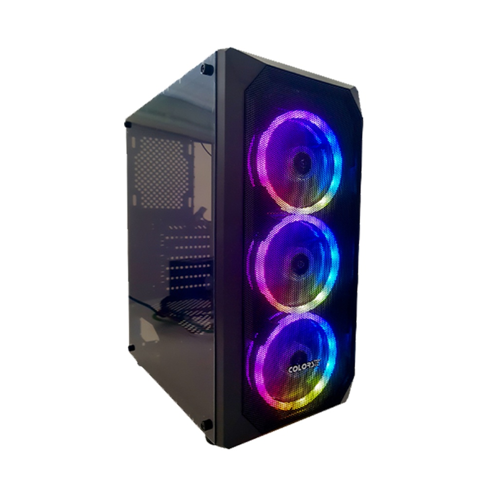 COMPRO L07ARGB GAMING CASING WITHOUT POWER SUPPLY