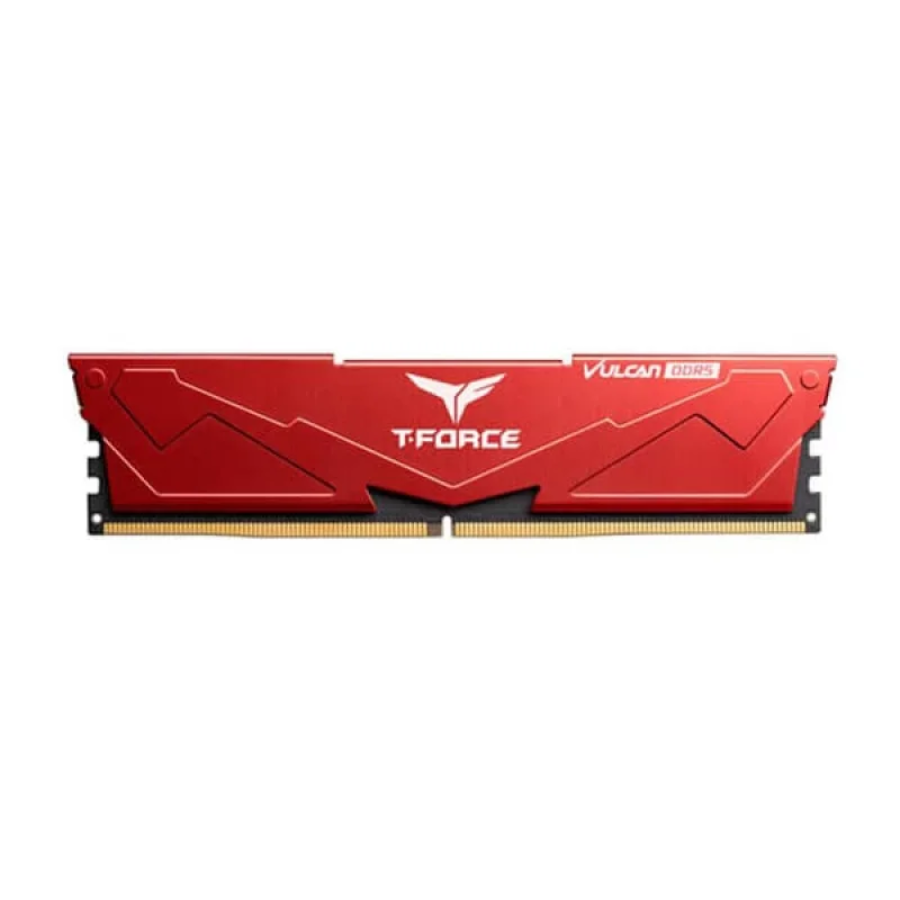 TEAM VULCAN RED 8GB DDR5 6000MHz Gaming Desktop RAM